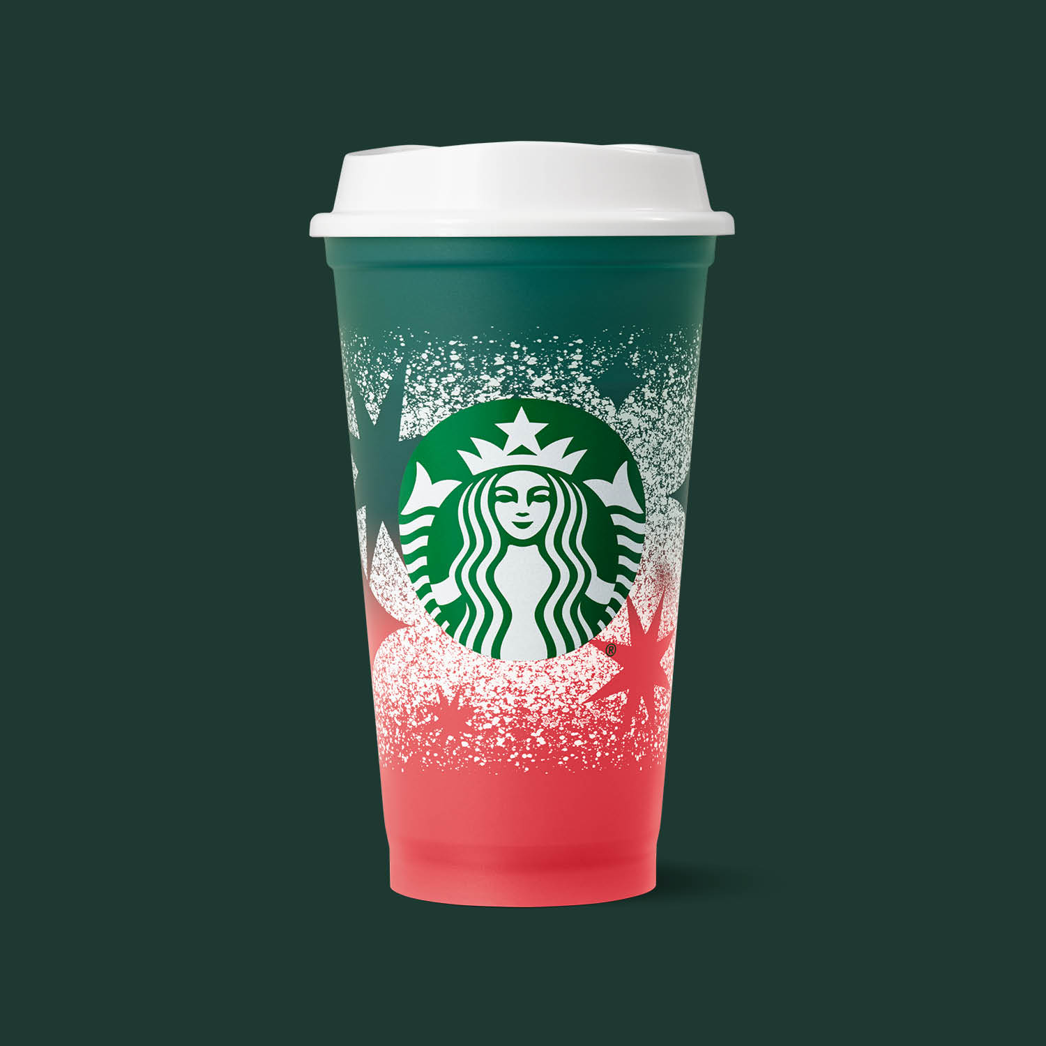 Color Changing Reusable Cup 16oz Starbucks