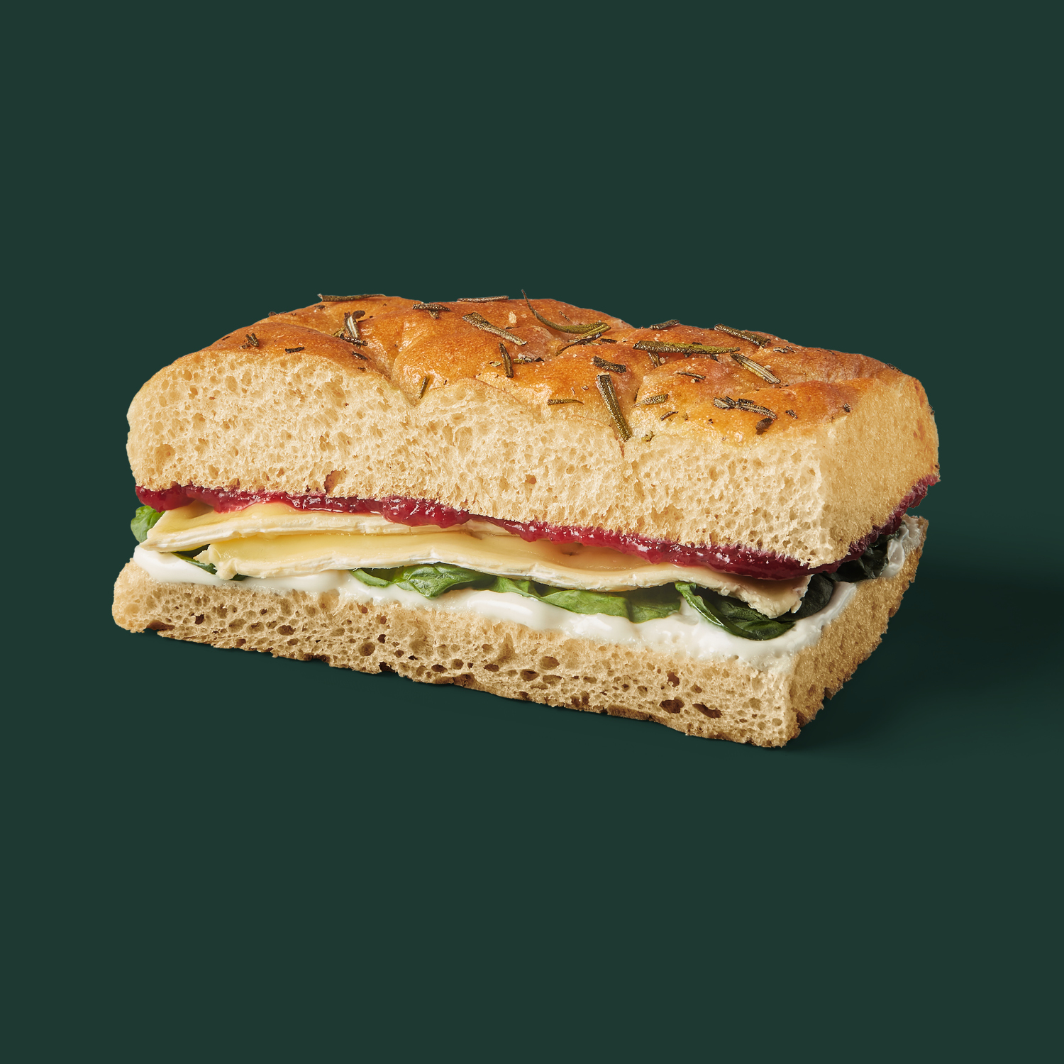 Brie & Cranmerry Focaccia Starbucks