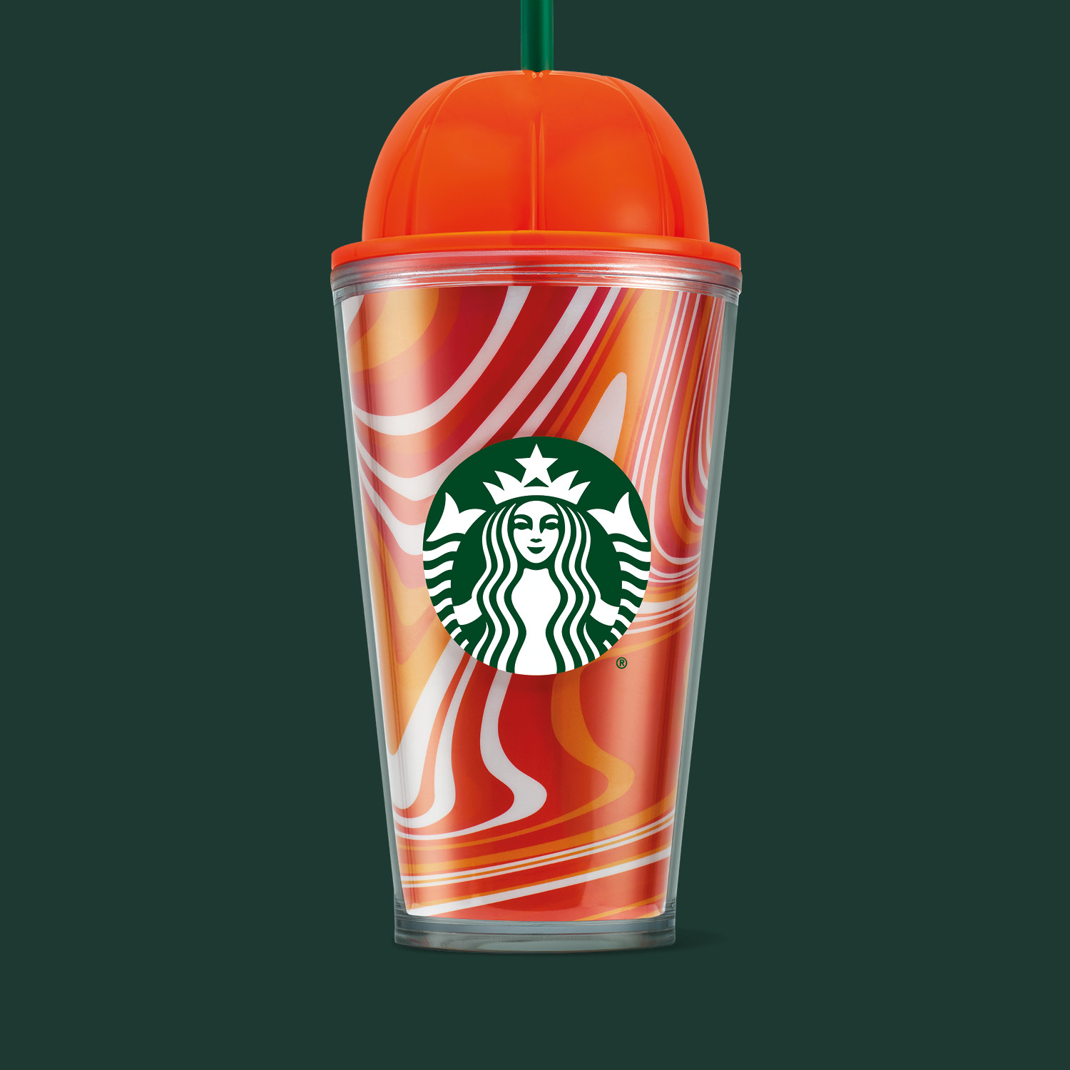 Cold Cup Pumpkins 16oz Starbucks