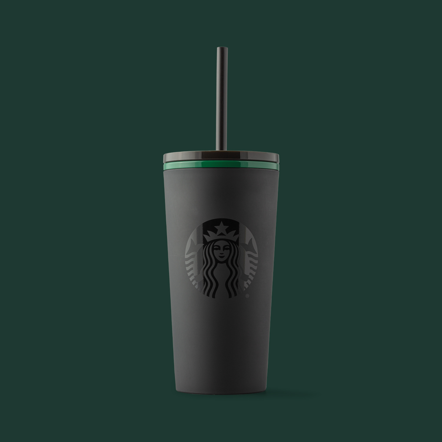 All-Black Starbucks Tumblers