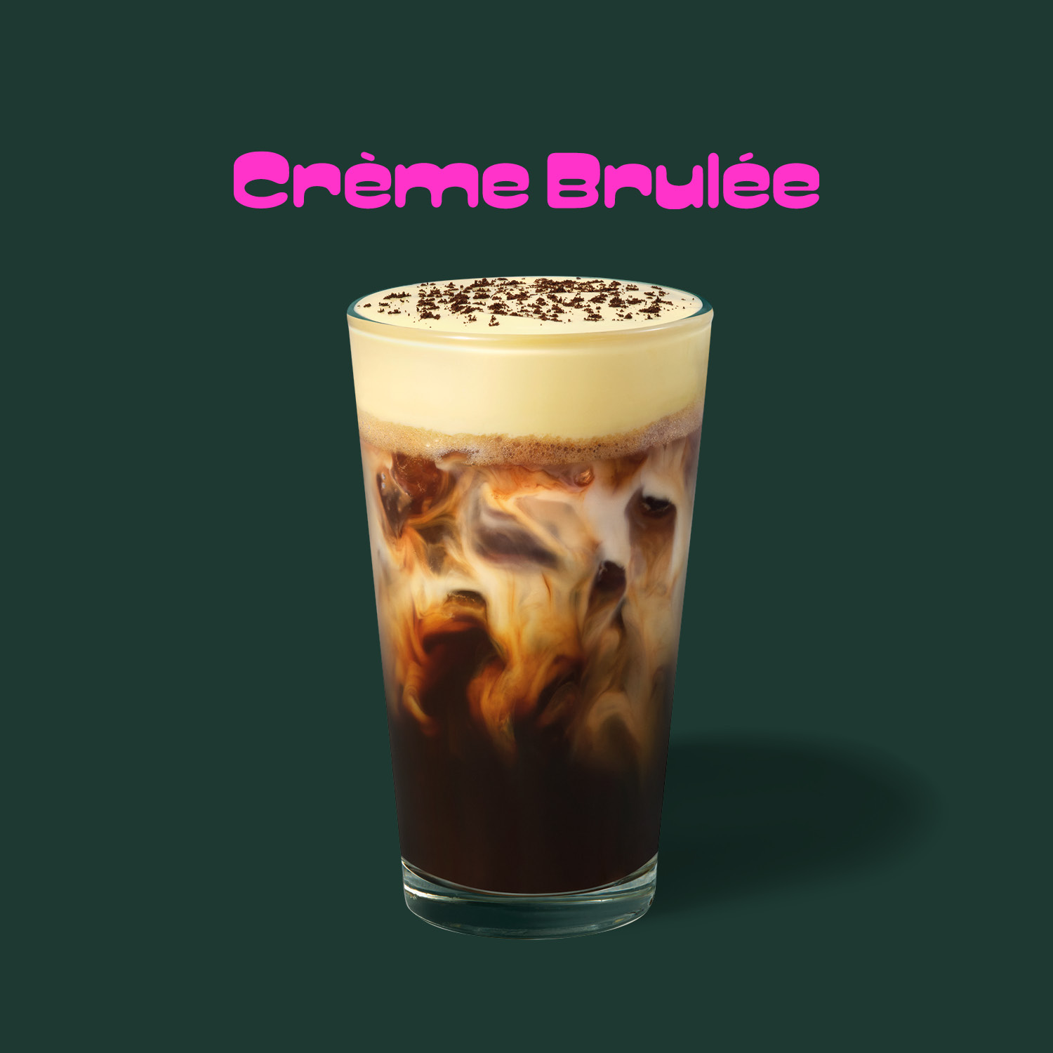 Crème Brulée Iced Brown Sugar Oat Shaken Espresso | Starbucks