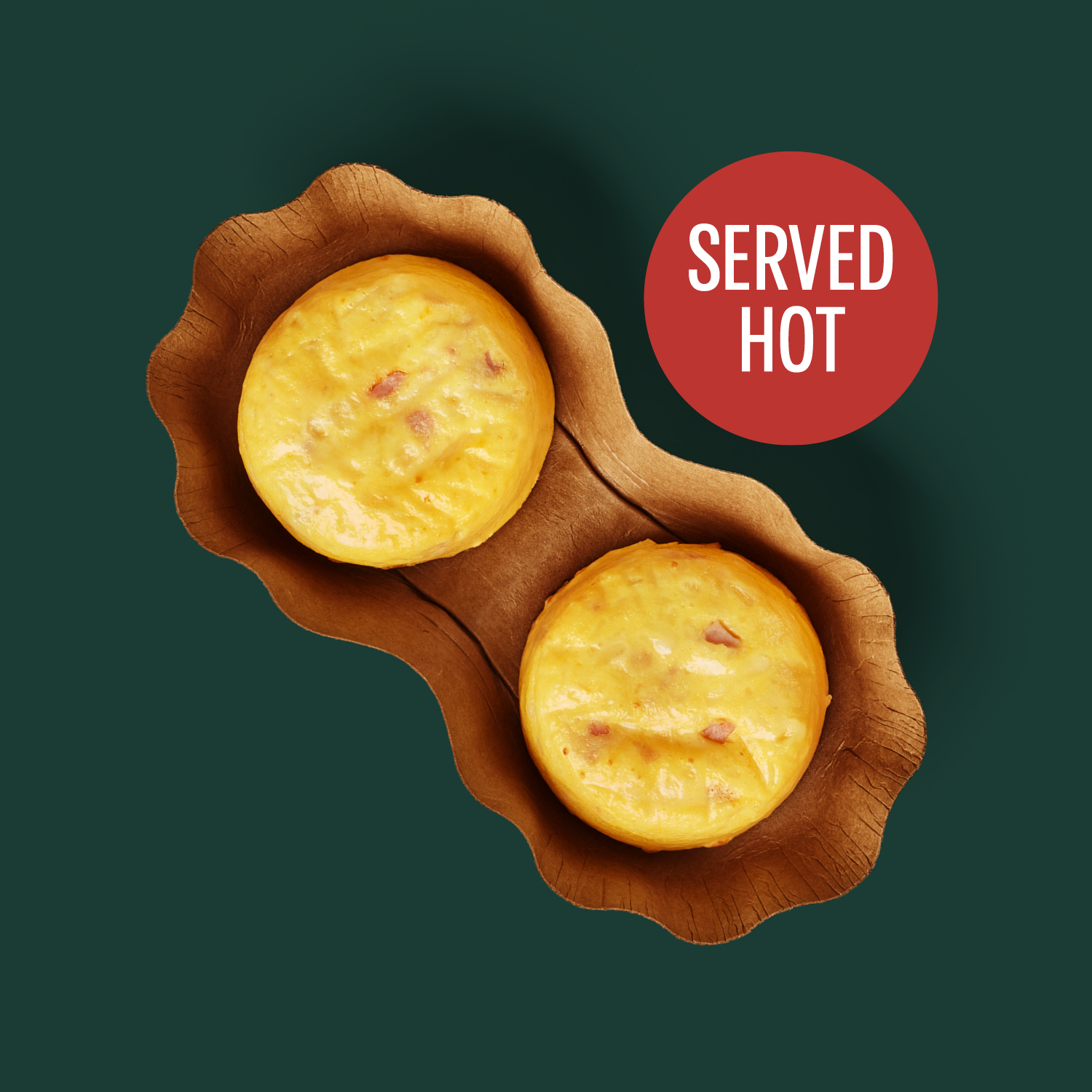 Egg Bites with Three Cheese & Ham Starbucks