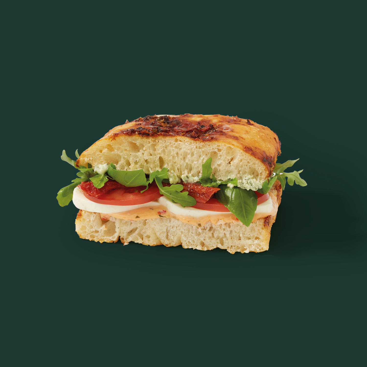 Focaccia Tomato & Mozzarella Starbucks