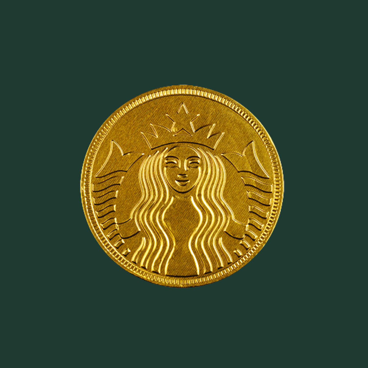 Starbucks Milk Chocolate Gold Coin Starbucks starbucks-milk-chocolate-gold-coin-starbucks