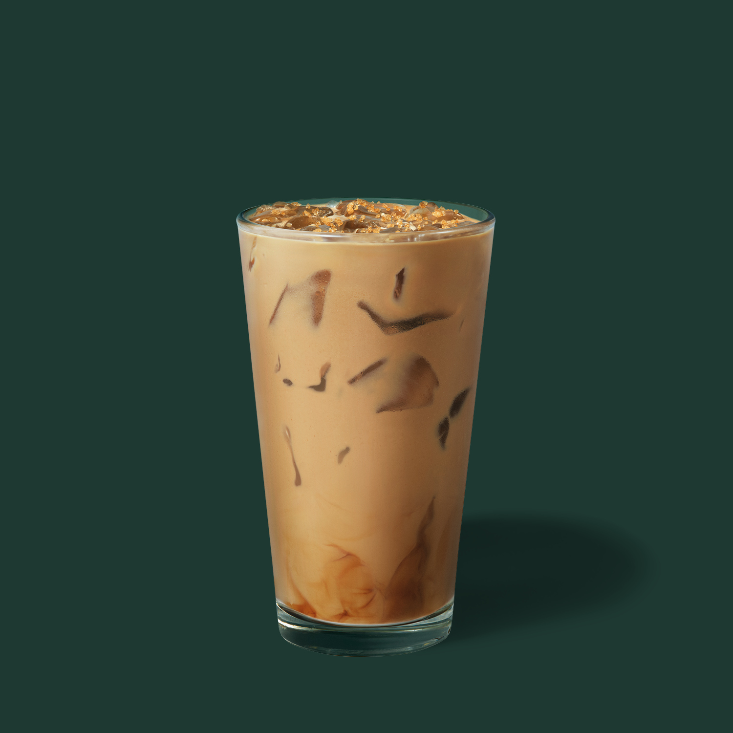 Iced Toffee Nut Latte Starbucks