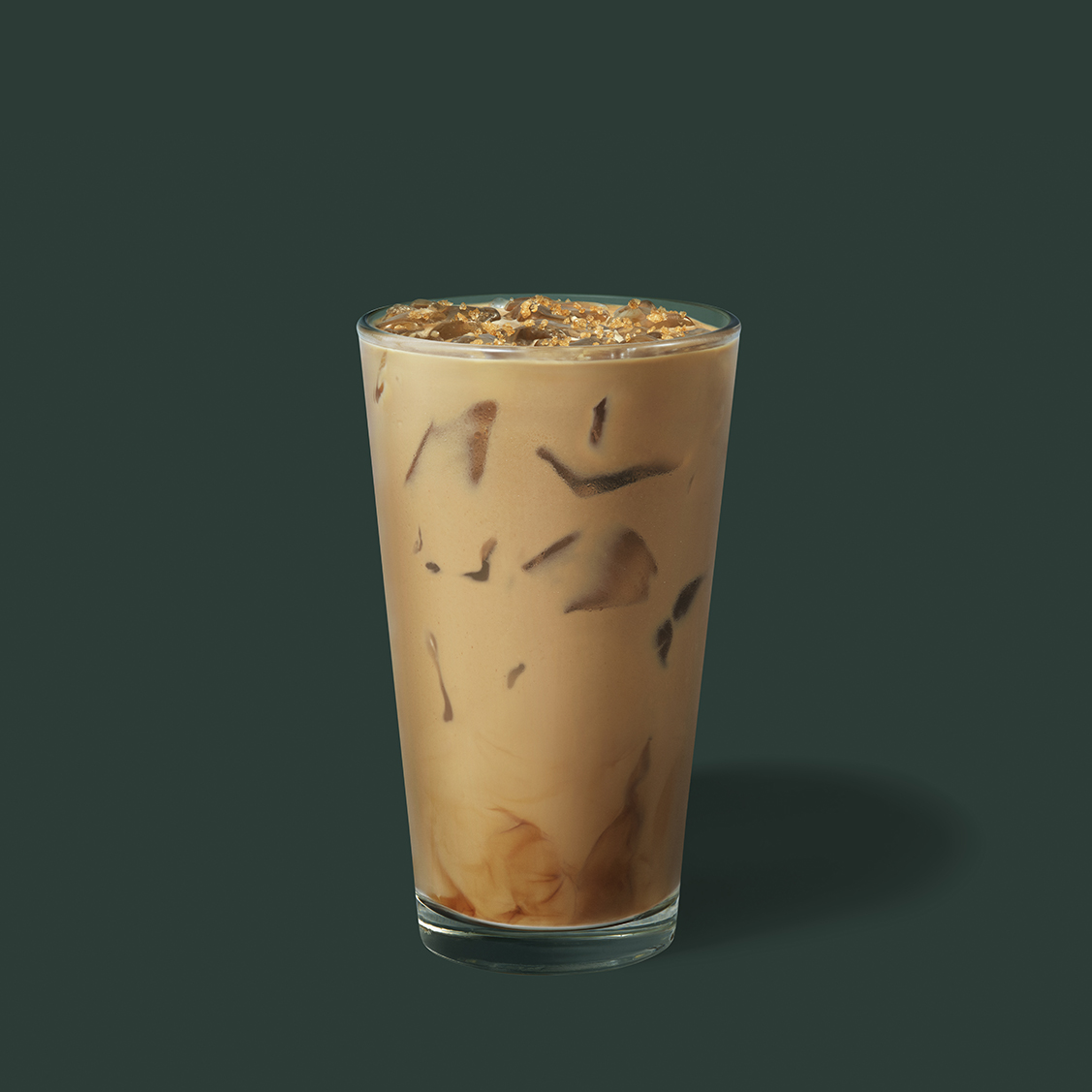 Iced Toffee Nut Latte