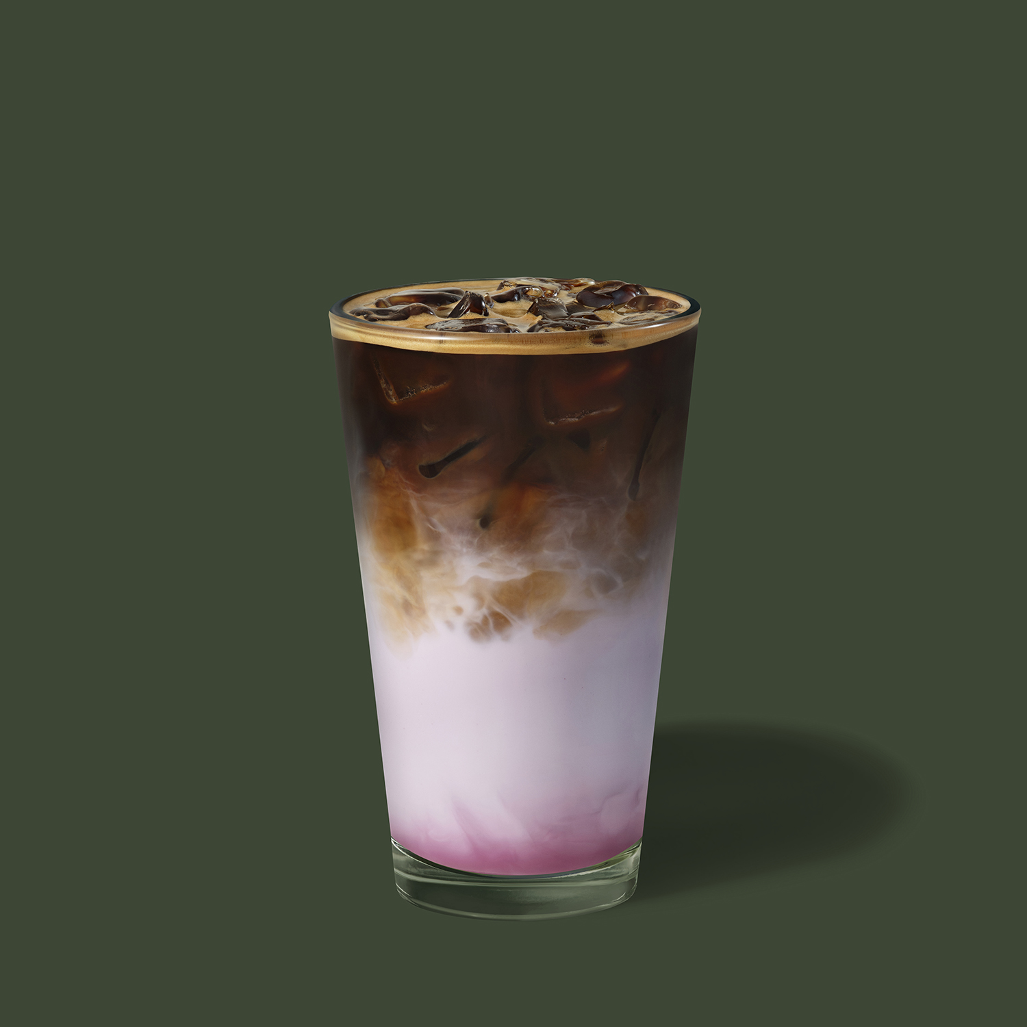Iced Ube Vanilla Macchiato (Grande)
