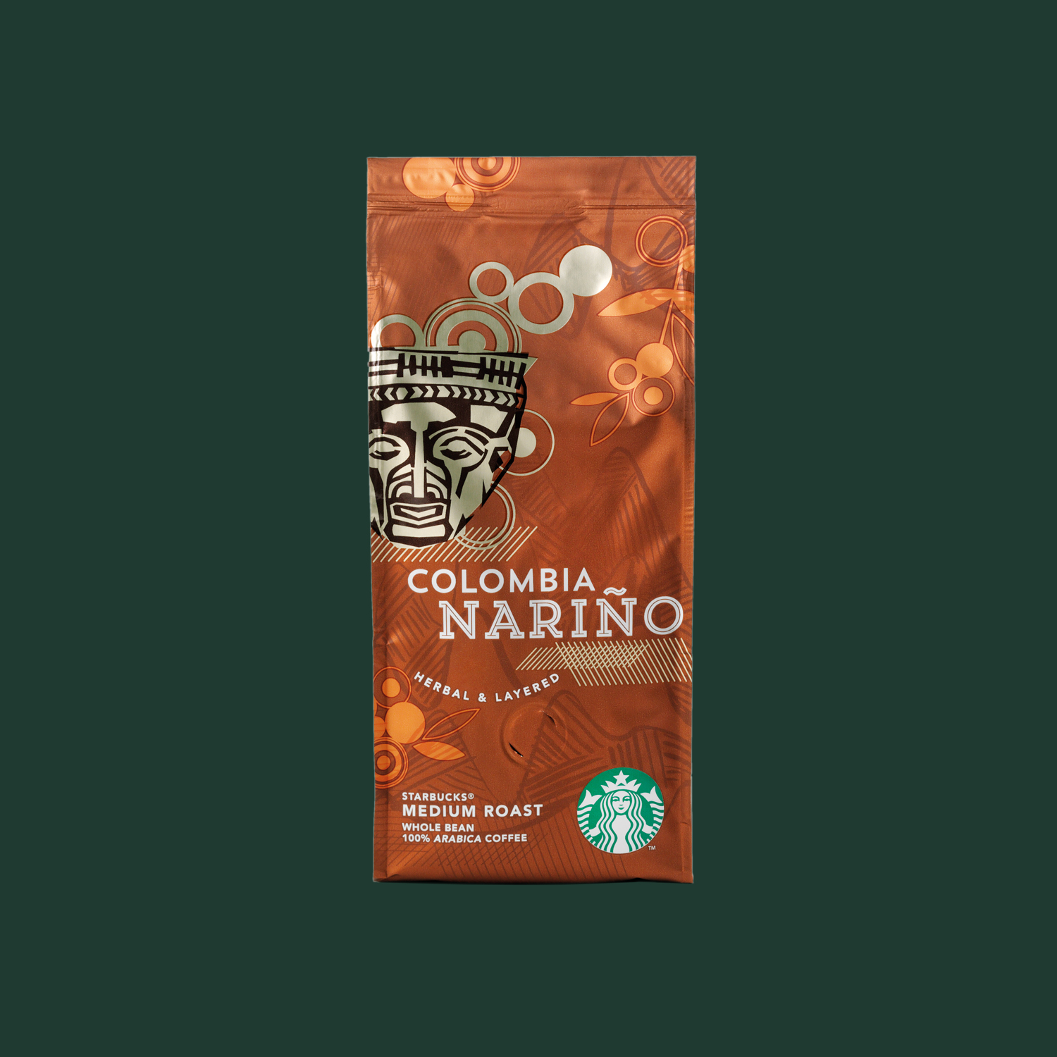 Grains de café Starbucks® Colombia Nariño™ 1KG (4x250gram)