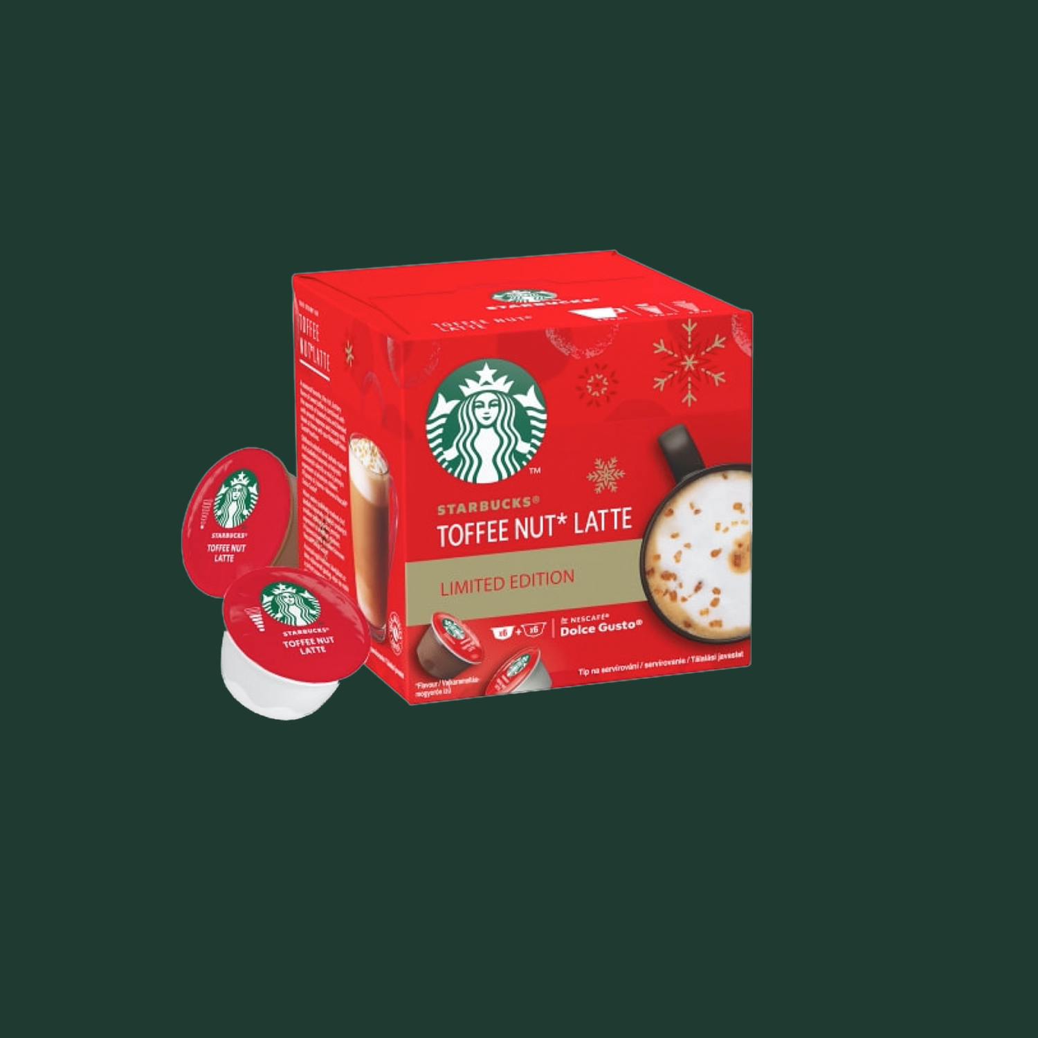 Starbucks Toffee Nut Latte for NESCAFÉ® Dolce Gusto 