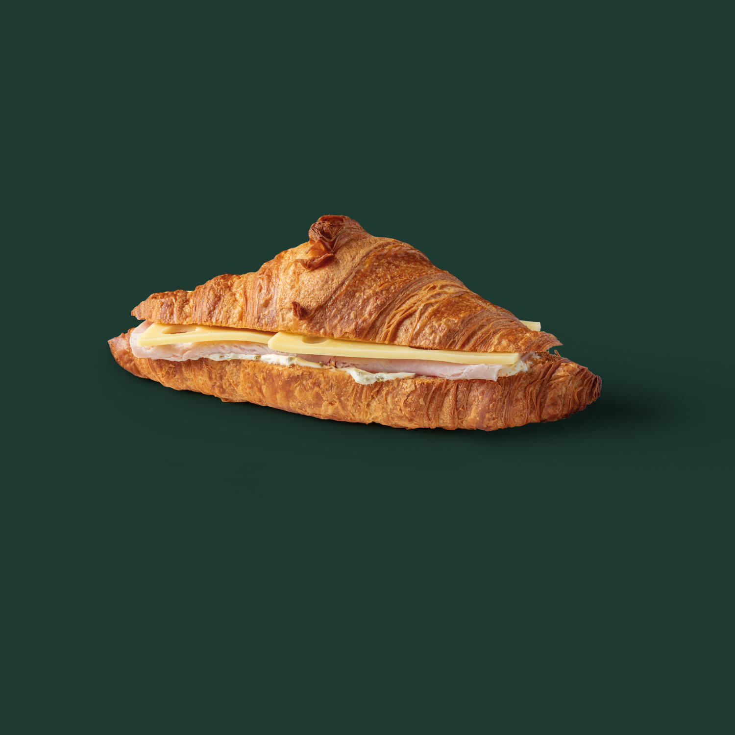 Ham & Cheese Croissant Starbucks
